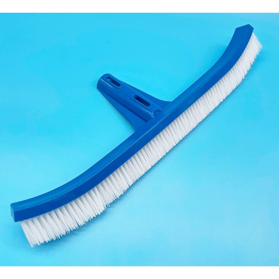 Cepillo Curvo Piscina con Palomillas