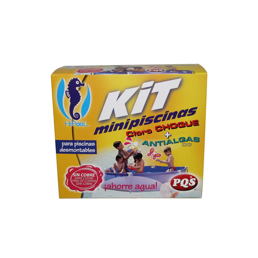 Kit Minipiscina (Cloro  Antialgas)