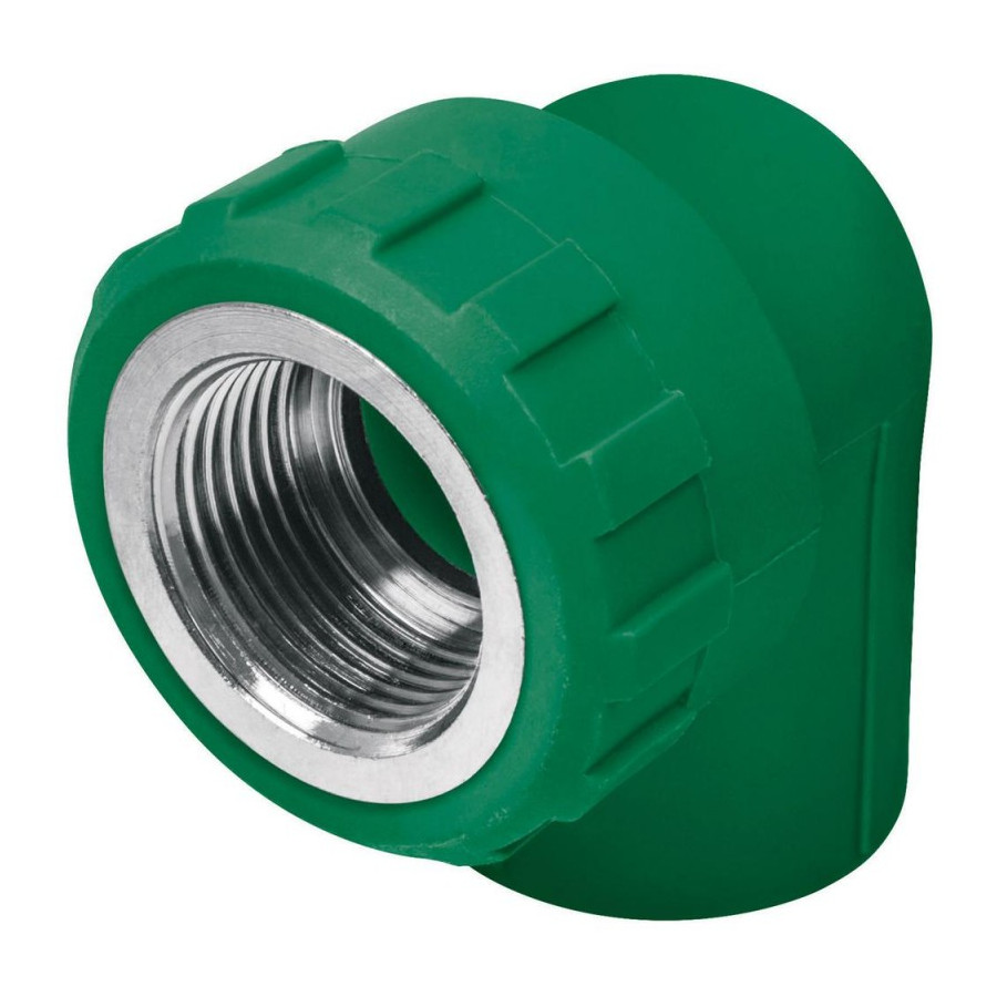 Codo de Polipropileno 25 mm x 1/2 Rosca Hembra