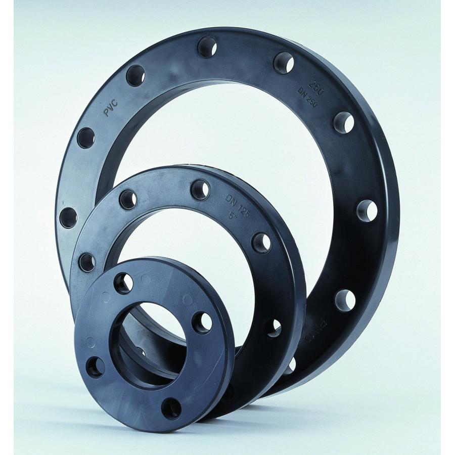 Brida Loca de PVC Presión 125 mm