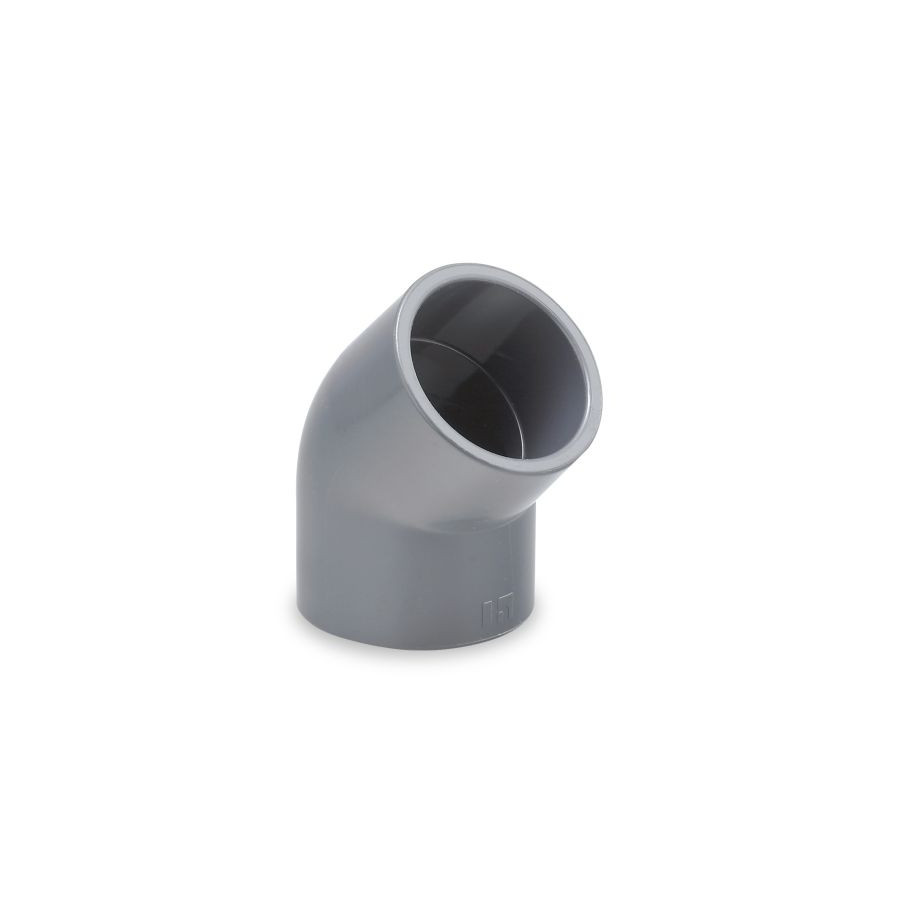 Codo de PVC Presión 32 mm 45º
