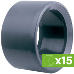 Casquillo de PVC Presión 50 x 40 mm