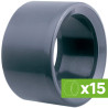 Casquillo de PVC Presión 50 x 40 mm