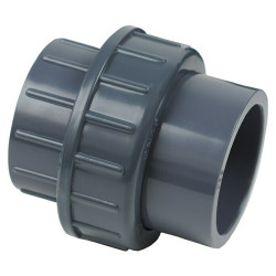 Enlace 3 Piezas de PVC Presión 20 mm