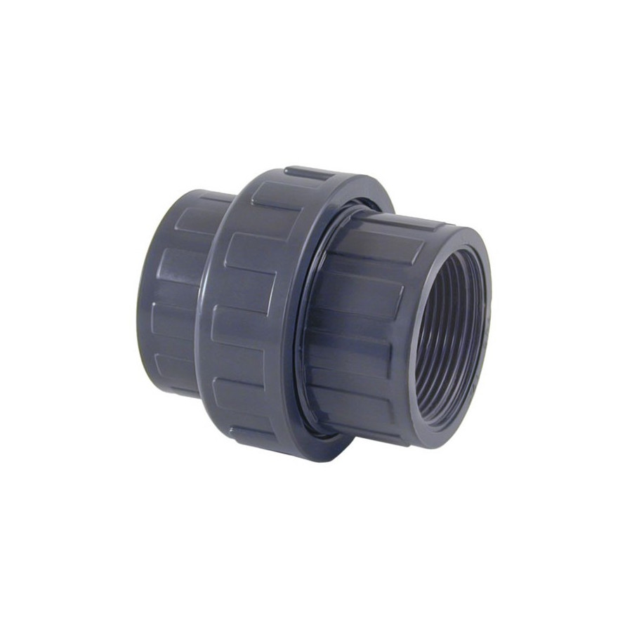 Enlace 3 Piezas de PVC Presión 32 mm x 1 Rosca Hembra