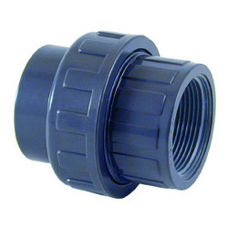 Enlace 3 Piezas de PVC Presión 63 mm x 2 Rosca Hembra