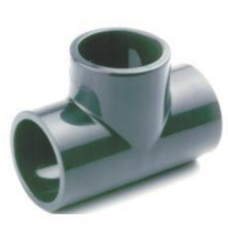 Te de PVC Presión 75 mm