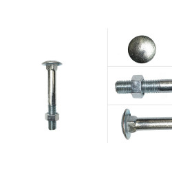 Tornillo Zincado M16 x 80 mm