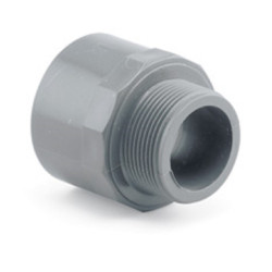 Terminal Rosca Macho de PVC Presión 75 mm x 2 1/2 Ext. 90 mm