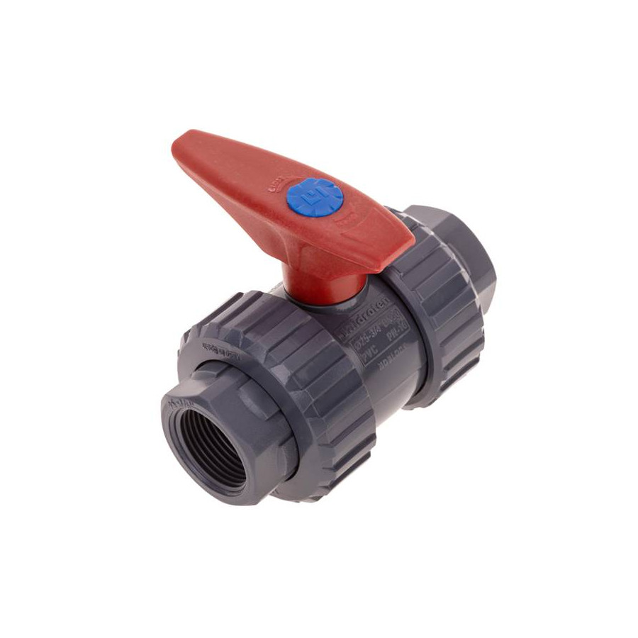 Válvula de Bola de PVC Presión 3/4