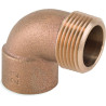 Codo de Giro Libre 360º 3/4 Bronce