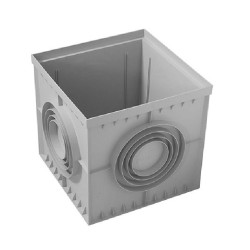Cuerpo de Arqueta Gris 30 x 30 cm Polipropileno
