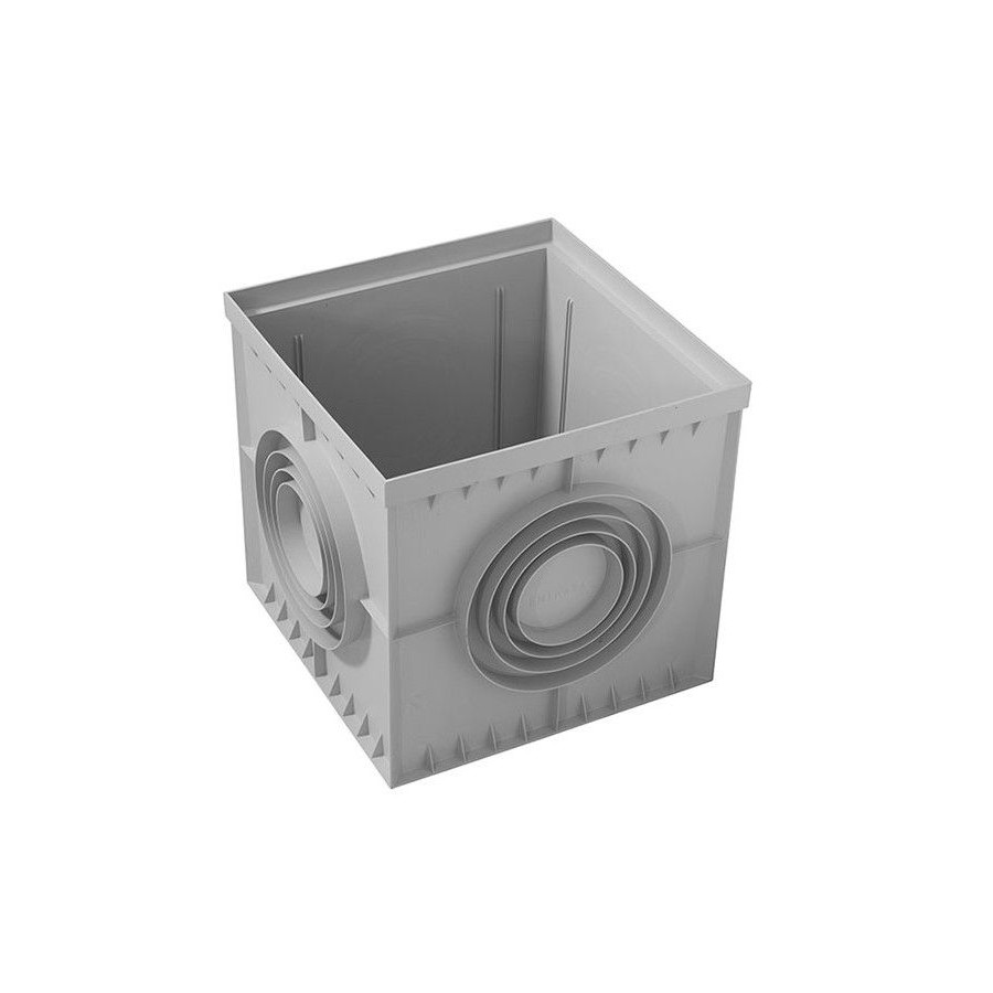 Cuerpo de Arqueta Gris 55 x 55 cm Polipropileno