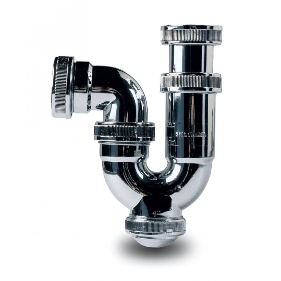 Sifón Curvo ABS Cromado 1 1/2 x 40 mm