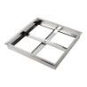 Tapa Arqueta Inoxidable con Premarco 40 x 40 cm