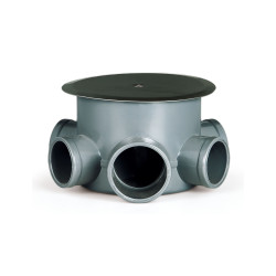 Bote Sifónico PVC Corto Altura 70 mm