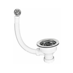 Válvula de Desagüe Cesta 115 mm con Rebosadero