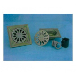 Sumidero Zincado 25 x 25 cm