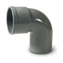 Codo PVC Sanitario 40 mm 87º Macho - Hembra