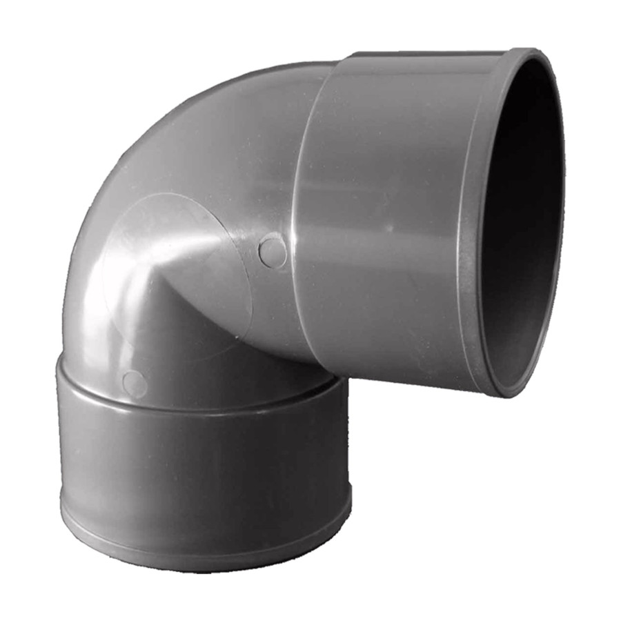 Codo PVC Sanitario 110 mm 87º Hembra - Hembra