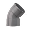 Codo PVC Sanitario 315 mm 45º Macho - Hembra