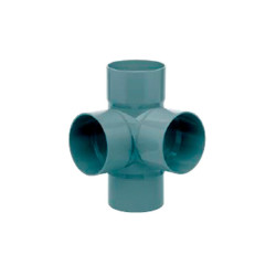 Derivación Doble Escuadra 110 mm 87º