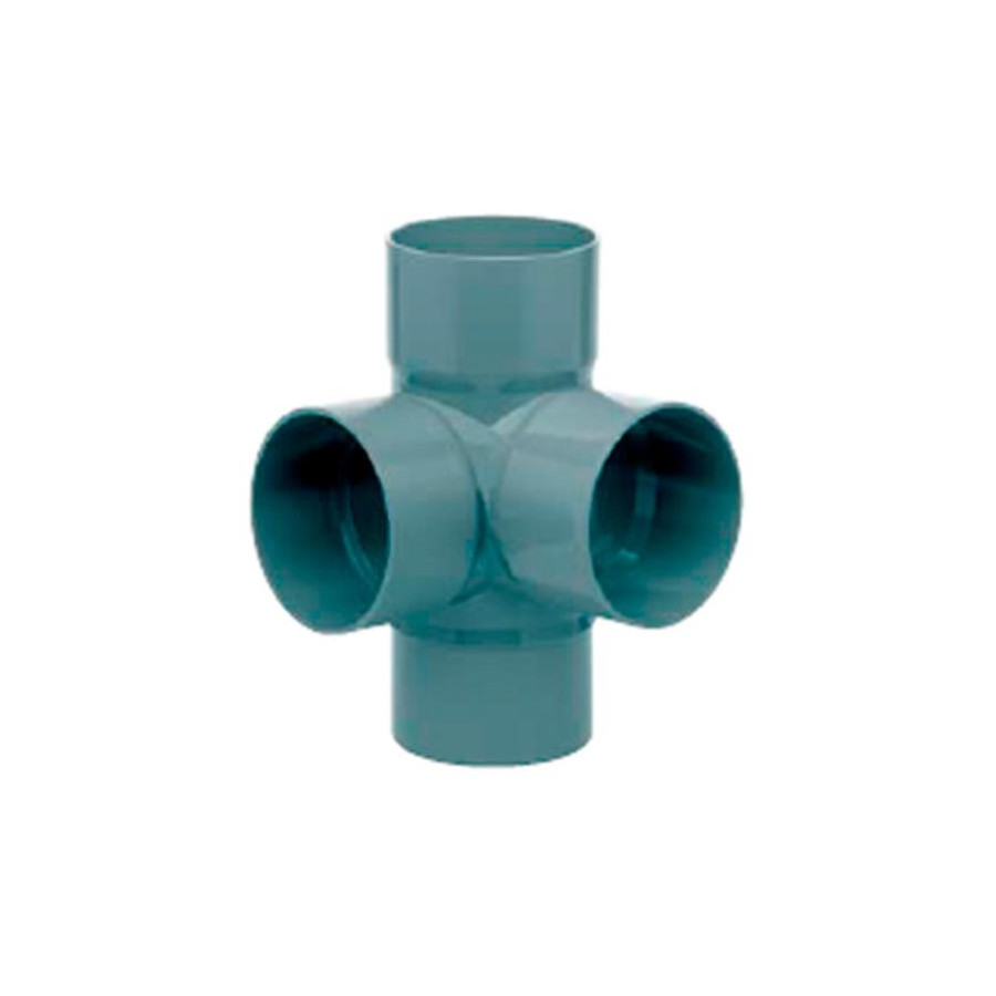 Derivación Doble Escuadra 110 mm 87º