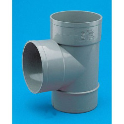 Te PVC Sanitario 160 mm 87º Macho - Hembra