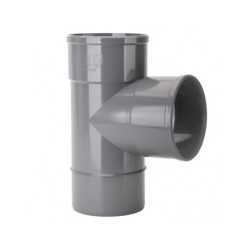Te PVC Sanitario 250 mm 87º Macho - Hembra