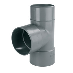 Te PVC Sanitario 315 mm 87º Macho - Hembra