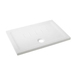 SANIC CES Plato de Ducha Loza 70 x 90 cm Blanco