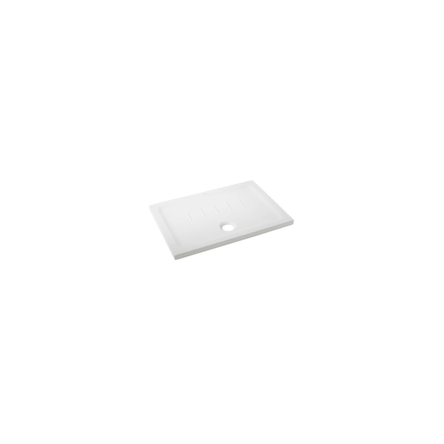 SANIC CES Plato de Ducha Loza 70 x 90 cm Blanco