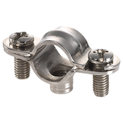 Abrazadera 10 mm Cromada M6