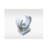 Abrazadera PVC Clip 15 mm