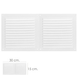 Rejilla 15 x 30 cm PVC