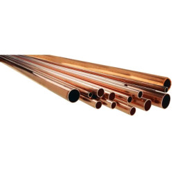 Tubo Cobre 15 x 0,75/0,80 mm (Metro)