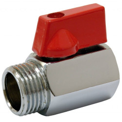 Llave Bola Mini Macho - Hembra 3/4