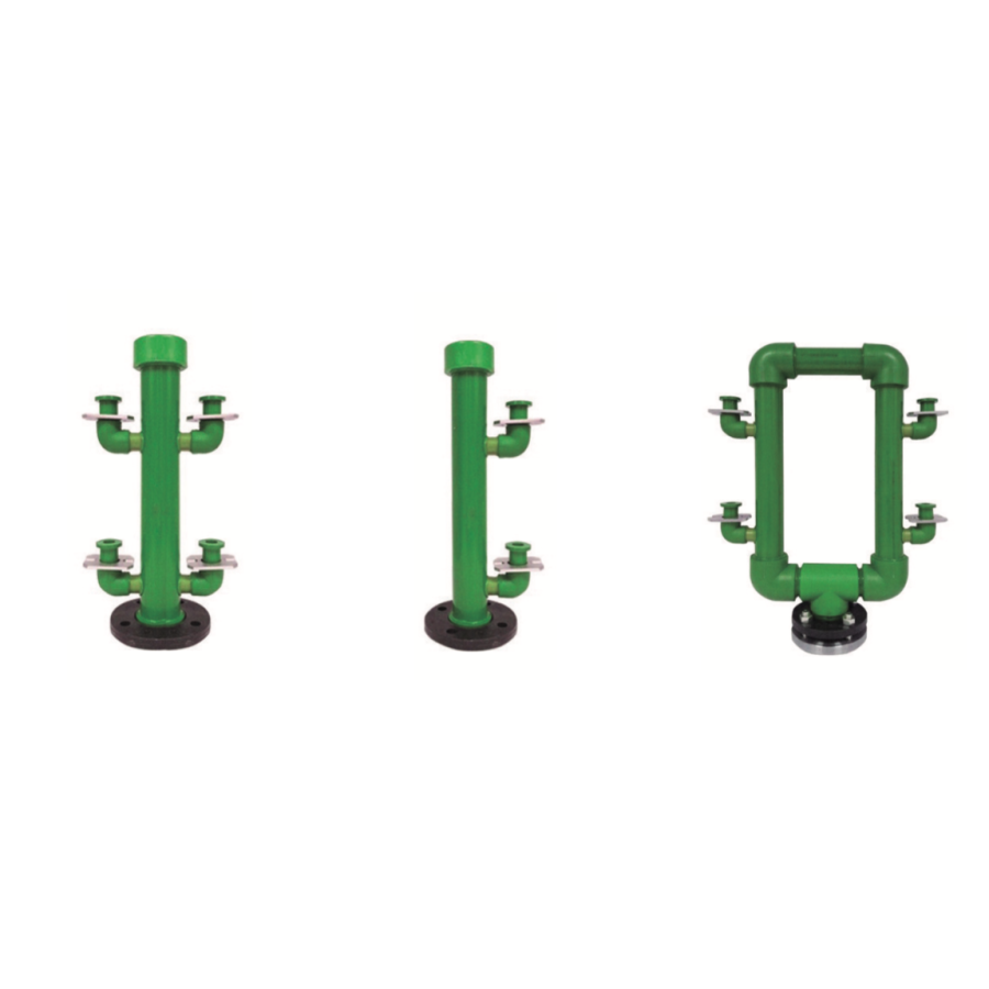 Batería de Polipropileno 8 Contadores Tipo Candelabro