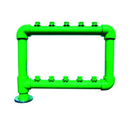 Batería de Polipropileno 10 Contadores en 2 Filas