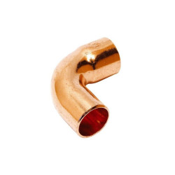 Curva Cobre Macho - Hembra 3/8