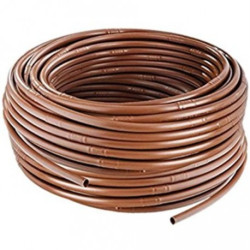 Tubo Goteo Marrón Integrado Autocompensante 16 a 40 cm (Metro)