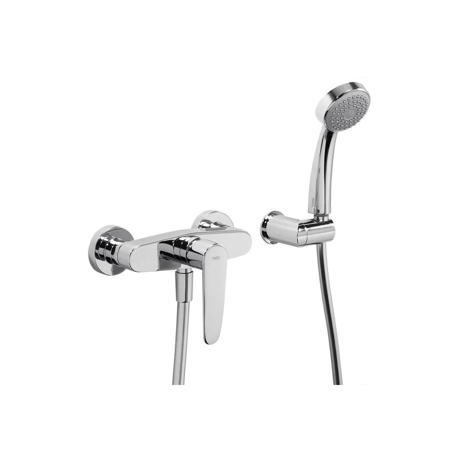 TRES Grifo de Ducha Mar Cromado