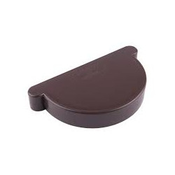 Tapa Canal D25 Reversible Marrón