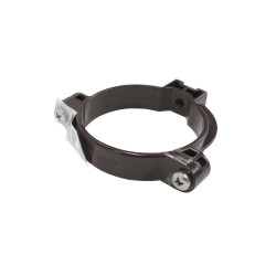 Abrazadera Bajada 80 mm Marrón