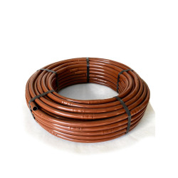 Tubo Goteo Marrón 16 x 1 mm (Rollo 100 m)