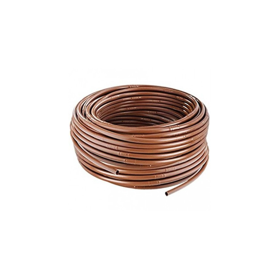 Tubo Goteo Marrón Integrado Autocompensante 16 a 50 cm (Rollo 100 m)