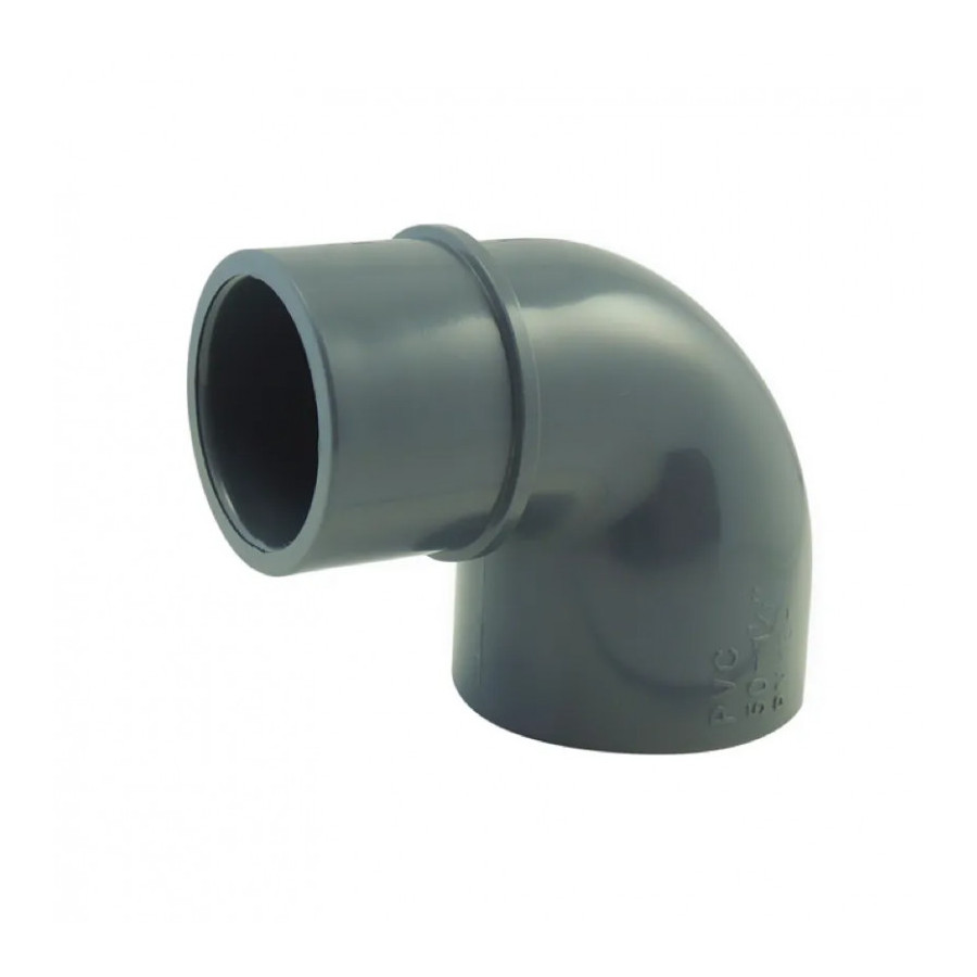 Codo de PVC Presión 50 mm Macho - Hembra