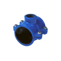 Collarín Fundición PVC 125 mm x 1 1/4 Azul