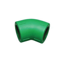 Codo de Polipropileno 40 mm 45º