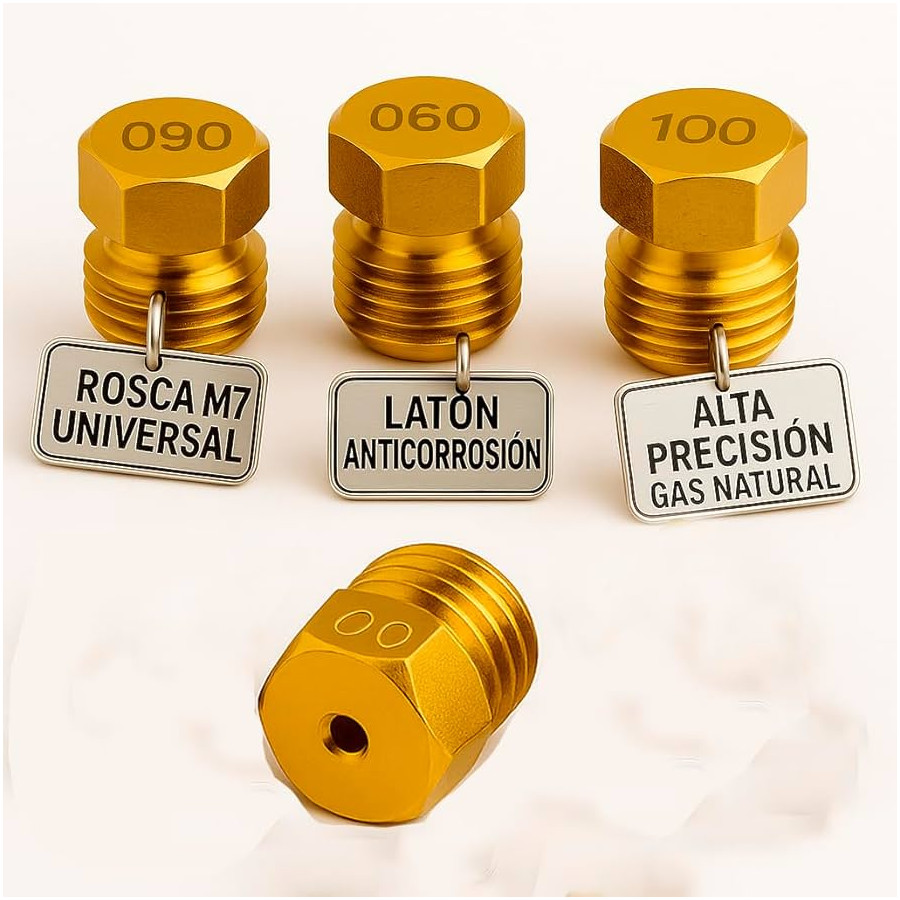 Juego de Chiclés Cocina Teka M7 Gas Natural